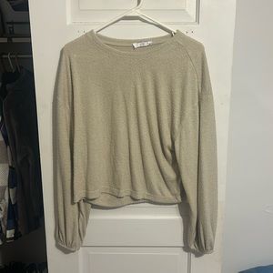 cropped sweater size small